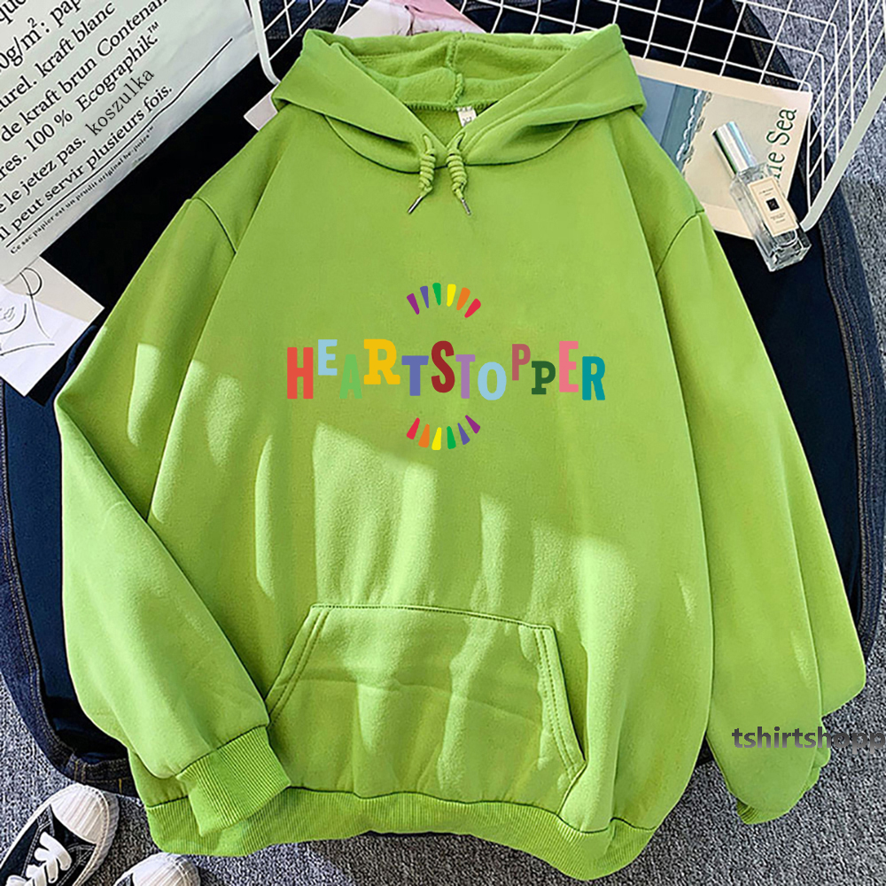 2022 Heartstopper Nick and Charlie Women Hoodies Funny Sweatshirt Unisex Tops Hip Hop Hoodie Harajuku Sudadera Aesthetic Clothes