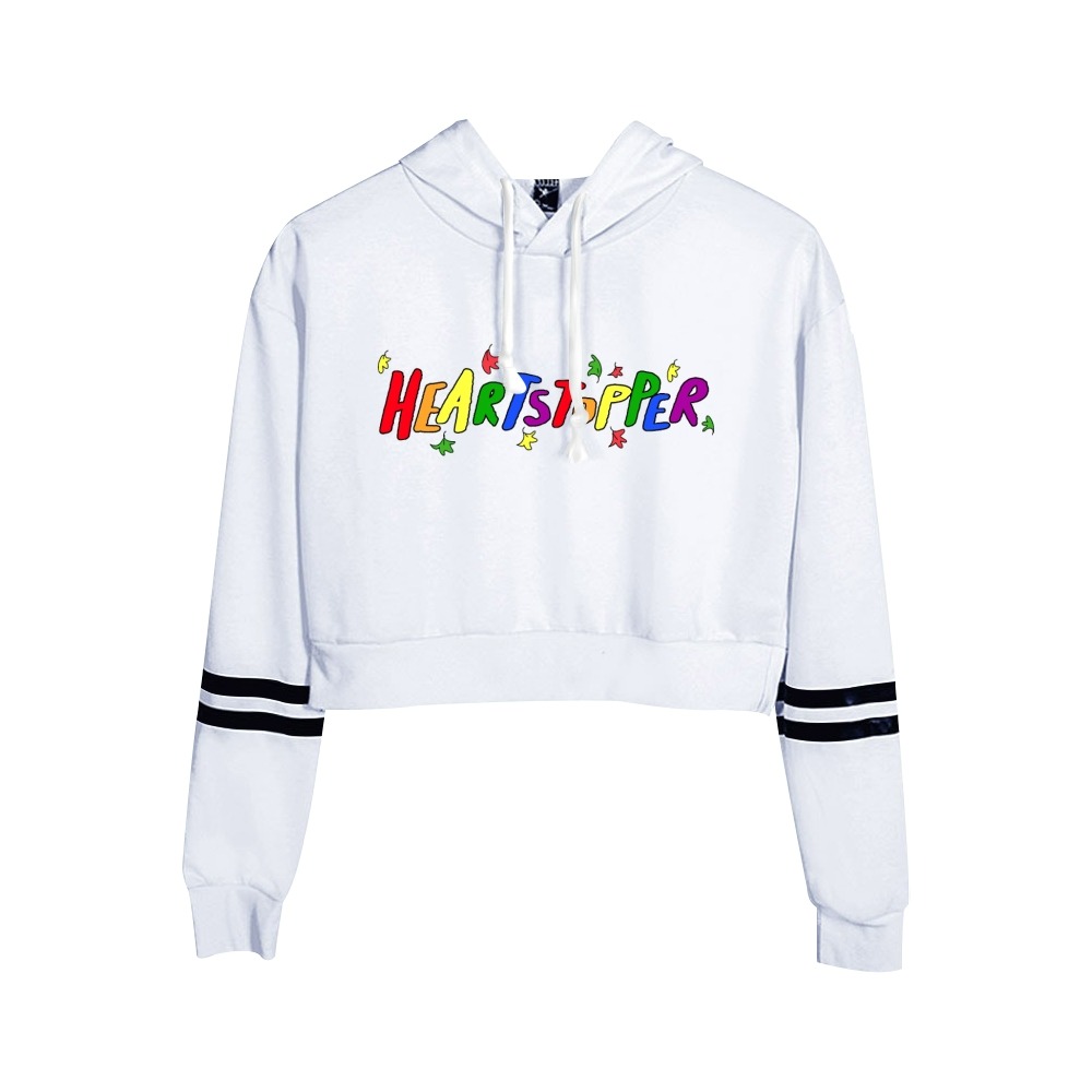 2022 heartstopper rainbow pullover long sleeve navel hoodies women sweatshirt casual style harajuku streetwear funny clothes 4068