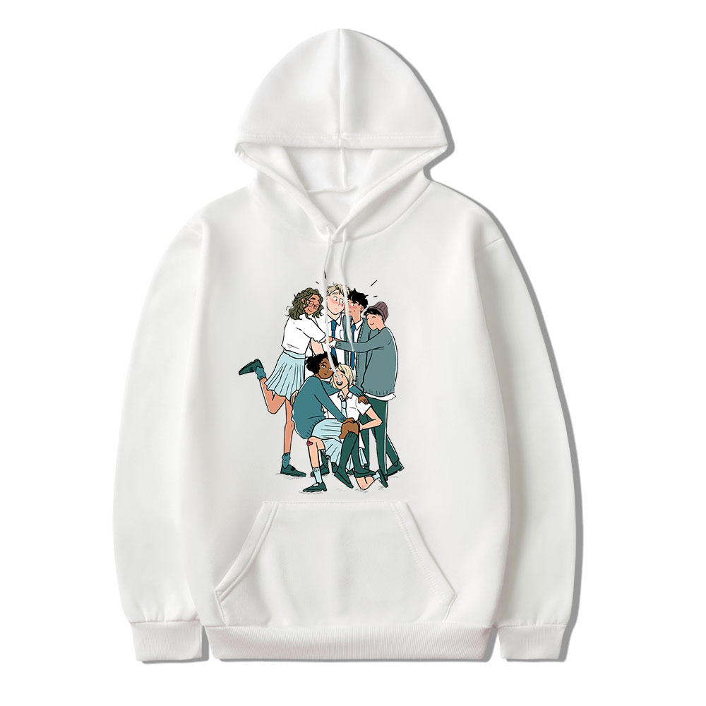 2022 New Heartstopper Hoodie Romance TV Series Nick and Charlie Fans Men Clothing Sweatshirts Comfortable Oversized Streetwear
