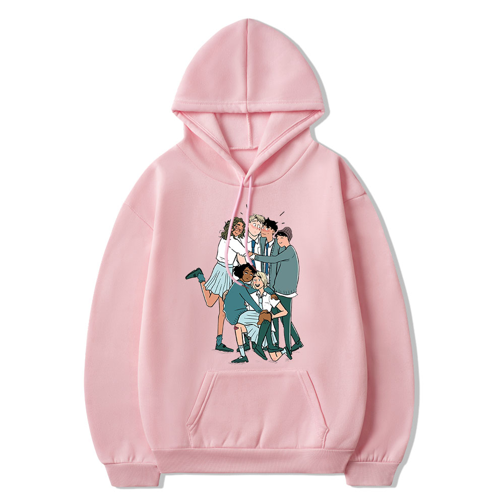 2022 New Heartstopper Hoodie Romance TV Series Nick and Charlie Fans Men Clothing Sweatshirts Comfortable Oversized Streetwear