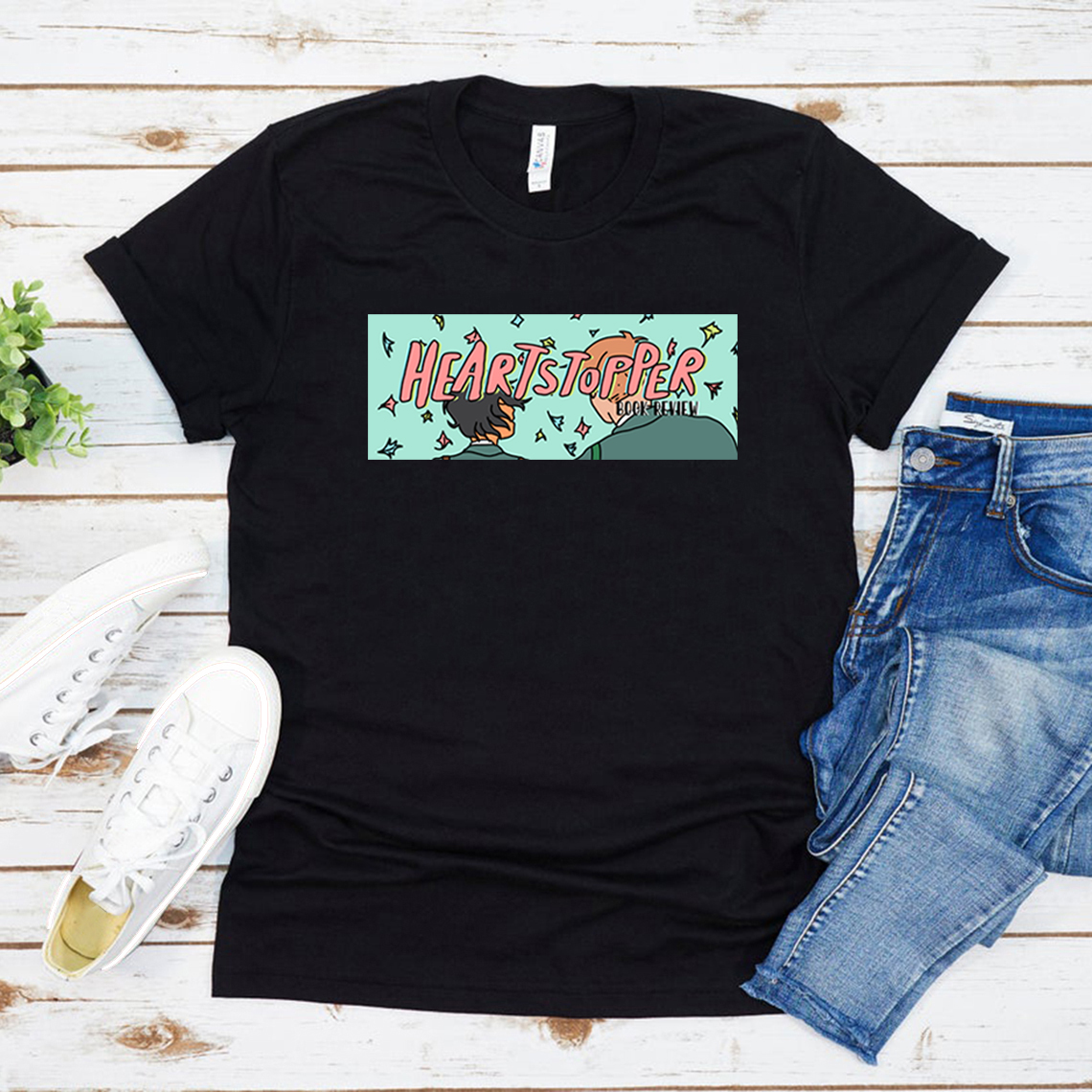 2022 New Heartstopper T Shirt Romance TV Series Nick and Charlie T shirt Short Sleeve Graphic T Shirts Tops Aesthetic Clothes