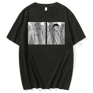 anime nick and charlie graphic t shirt popular webcomic heartstopper tee shirts summer cotton casual t shirt oversized clothes 6863