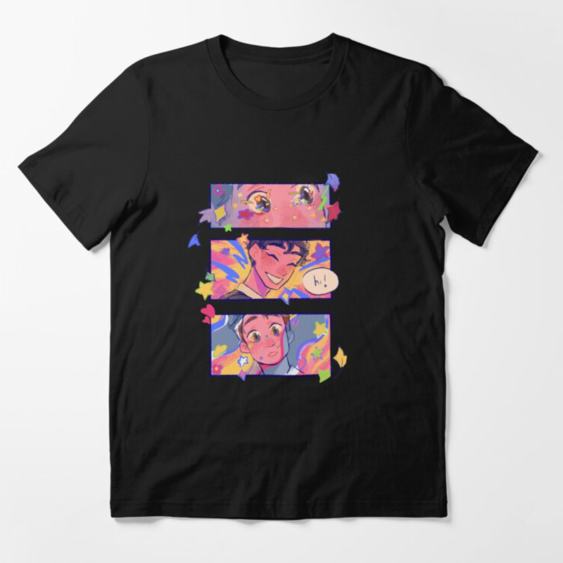 anime shirt nick and charlie heartstopper t shirt gay and lesbian fans tops unisex t shirt harajuku aesthetic tee ropa hombre 6347