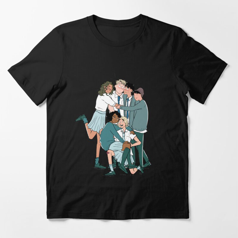 anime shirt nick and charlie heartstopper t shirt gay and lesbian fans tops unisex t shirt harajuku aesthetic tee ropa hombre 7733
