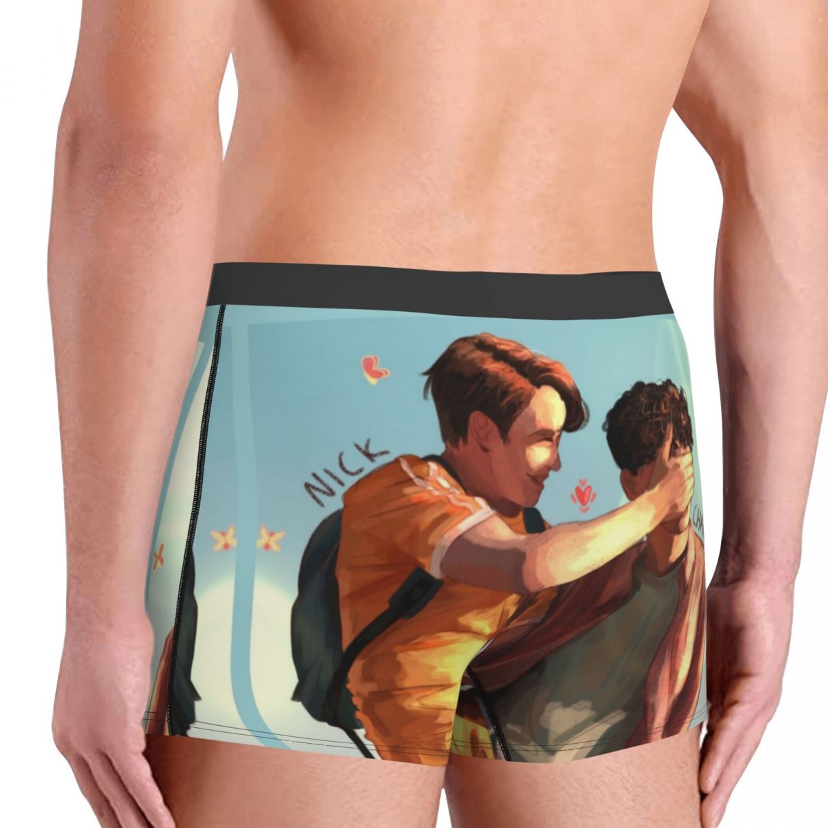 Boxer Shorts Panties Briefs Men Heartstopper Underwear Oseman Charlie Nick Boys Love Breathable Underpants for Male S XXL