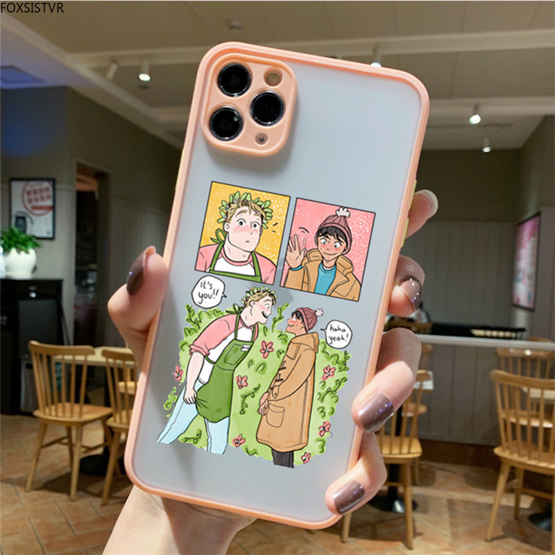 british movie heartstopper  matte hard anime mobile phone case for apple iphone 11 8 7 6 13 12 xs xr se 2022 pro max plus fundas 2963