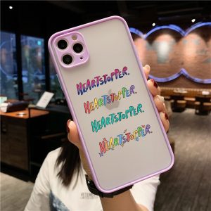british movie heartstopper  matte hard anime mobile phone case for apple iphone 11 8 7 6 13 12 xs xr se 2022 pro max plus fundas 7748