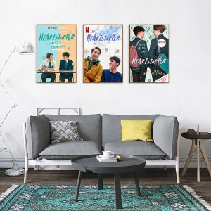 custom heartstopper poster lgbt tv show print posters photo paper diy hd home room bar cafe decor aesthetic art wall painting 1748