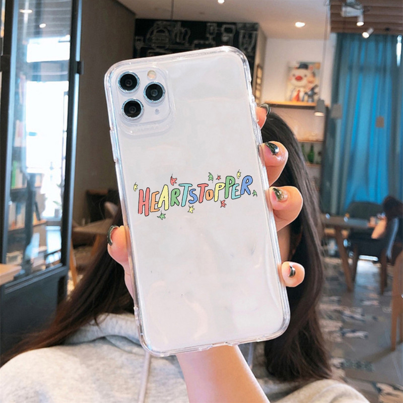 Cute Movie Heartstopper Phone Case For Xiaomi Redmi Note 10 9 8 7 Pro POCO X3 12 Pro 12X 12 Charlie Nick Transparent Cover Shell