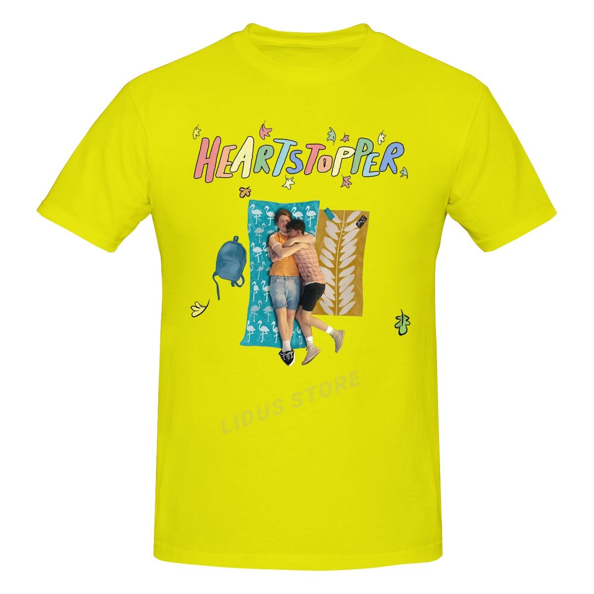 Fun Nick And Charlie Heartstopper T Shirt Clothing Graphics Tshirt Short Sleeve Sweatshirt undershirt Unisex Shirt Tee