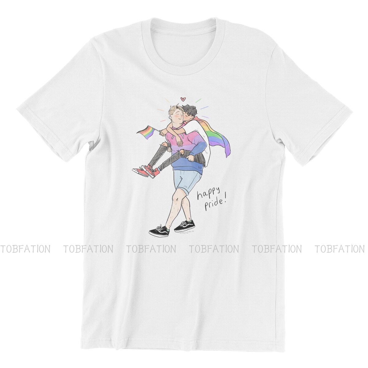 gay pride graphic tshirt alice oseman heartstopper comic creative tops comfortable t shirt men tee unique gift idea 5604