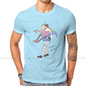 gay pride graphic tshirt alice oseman heartstopper comic creative tops comfortable t shirt men tee unique gift idea 7195