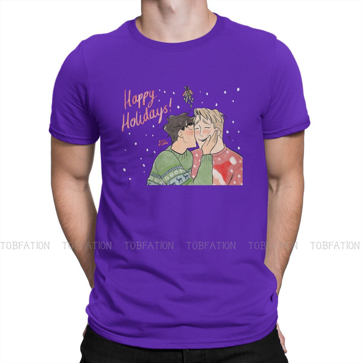 Happy Holidays Special TShirt Heartstopper Alice Oseman Comfortable Hip Hop Gift Clothes  T Shirt Short Sleeve Ofertas