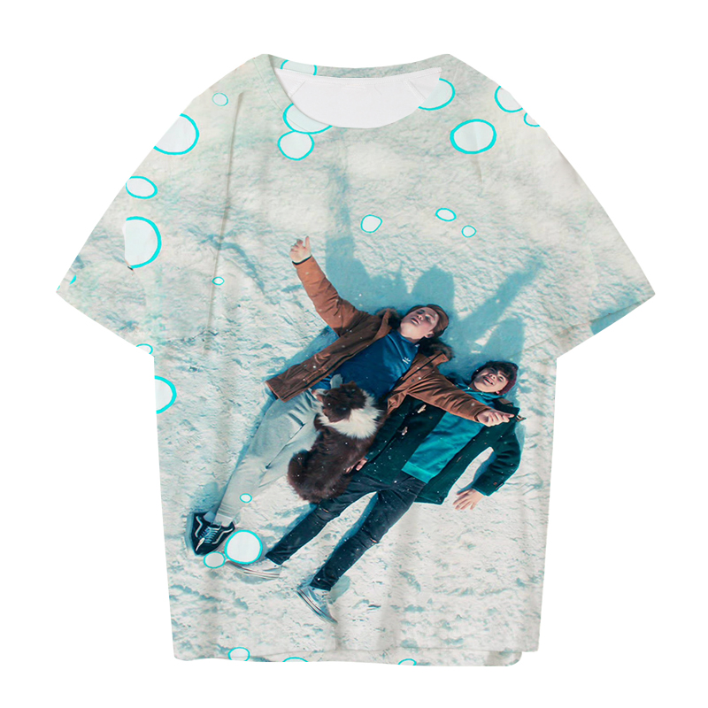 Heartstopper 3D Printed Children T shirts Fashion Summer Short Sleeve Tshirt Hot Sale Men/women Casual Streetwear Clothes
