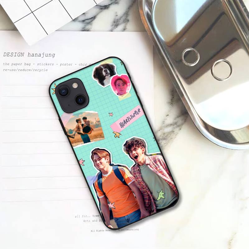Heartstopper  Nick And Charlie Phone Case For iPhone 11 12 Mini 13 Pro XS Max X 8 7 6s Plus 5 SE XR Shell