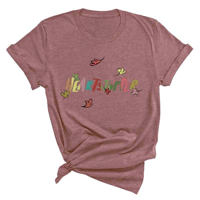 Heartstopper Animation Gay and Lesbian T Shirt Clothing Graphics Tshirt Short Sleeve Sweatshirt Undershirt Women Shirt Tee Tops