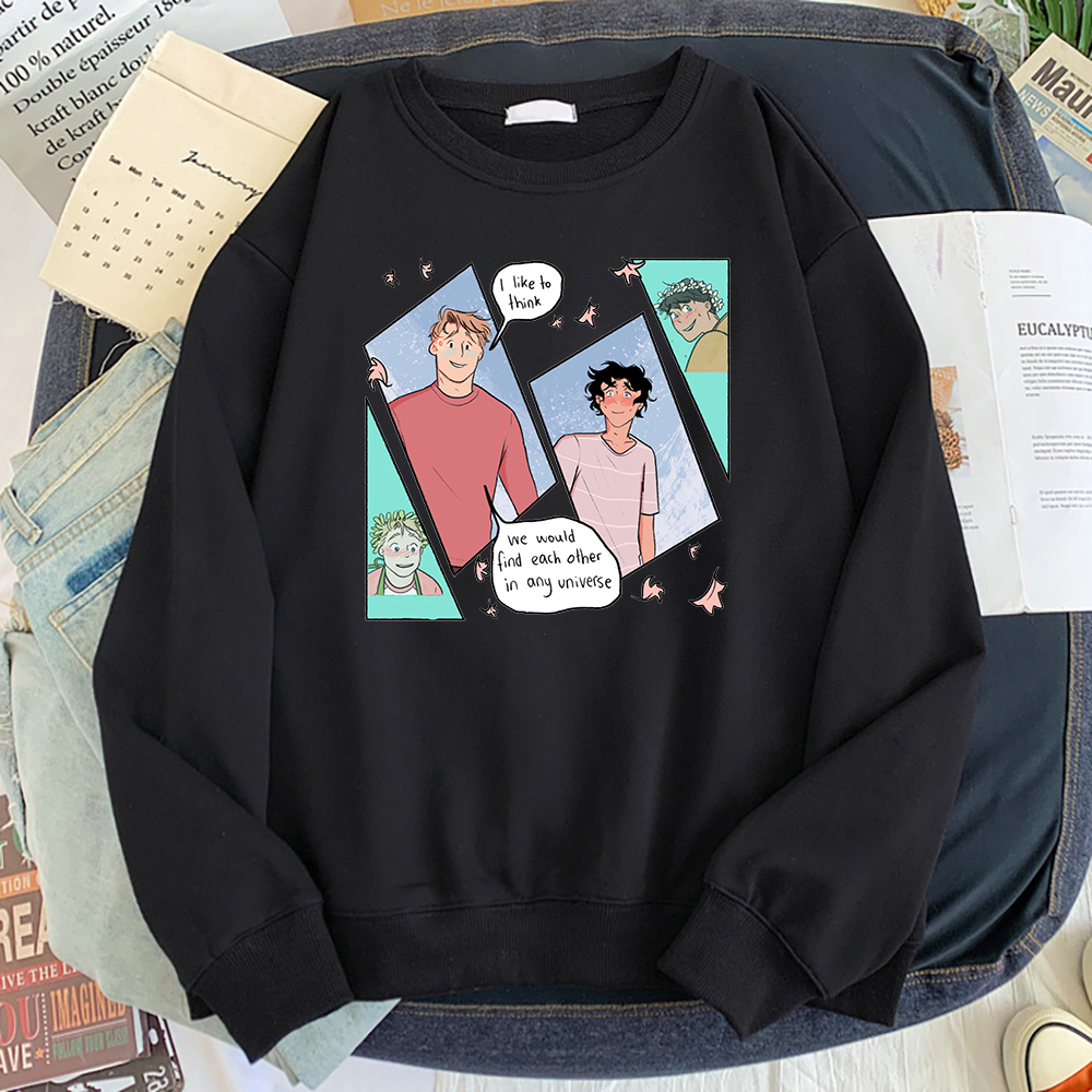 heartstopper anime graphic streetwear fleece loose soft men hoodies casual sweatshirts manga graphic unisex women men pullovers 6287