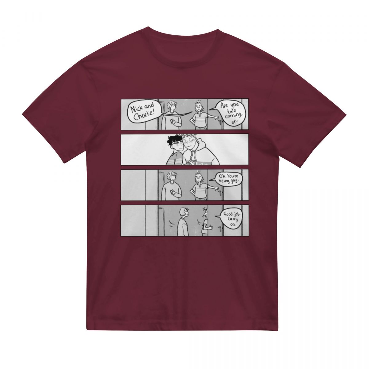 Heartstopper Anime Perfect T Shirt Cotton Crewneck Short Sleeve T Shirts