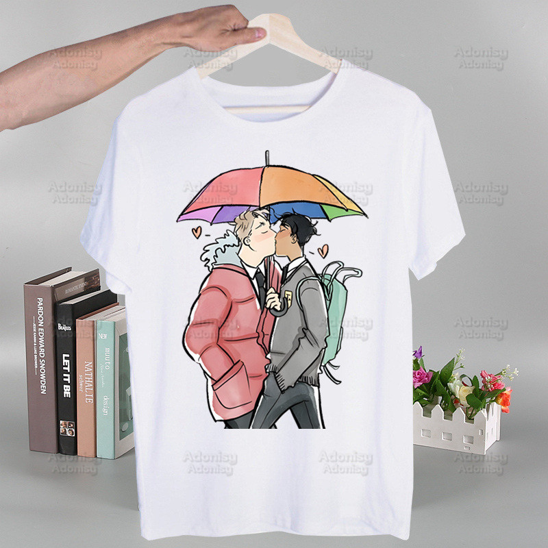Heartstopper Charlie Romance Harajuku T shirts Summer Men/Women Hip Hop Funny Print Tshirt Streetwear t shirts Short Sleeve Tops