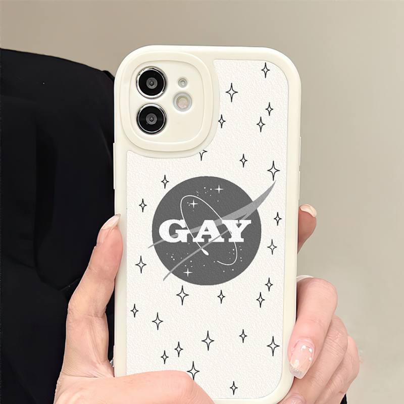 Heartstopper Charlie Springs’s Gay Panic Phone Case For iPhone 13 12 11 Pro XR X XS MAX 7 8 Plus Lens Protective Leather Cover