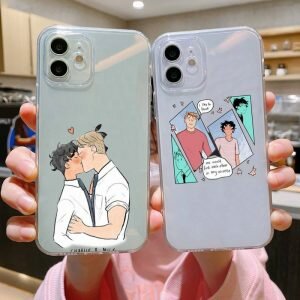 heartstopper comics phone case for iphone 13 12 mini 11 pro x xs xr max se 7 8 6 plus shell 1156