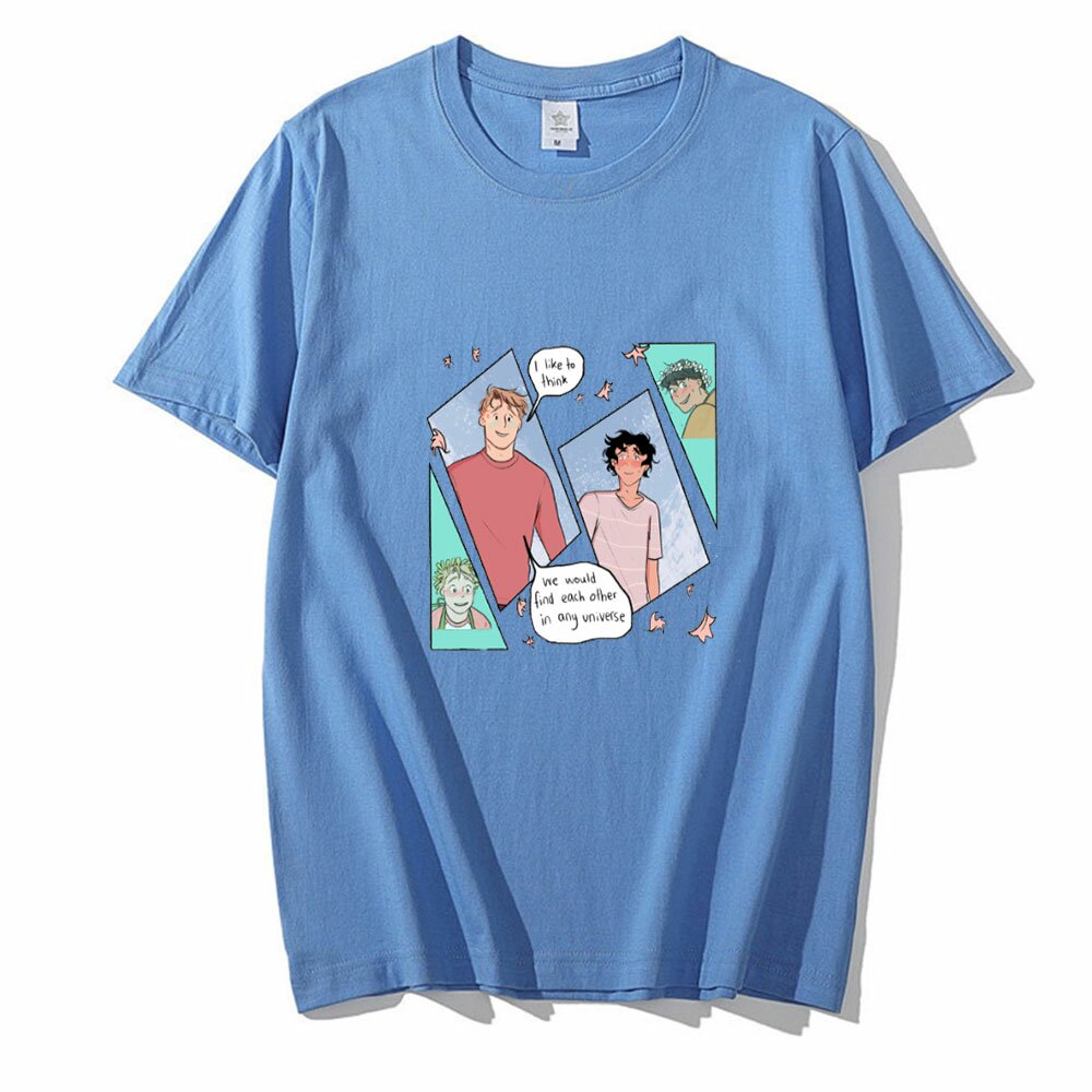 heartstopper gay anime tshirt men o neck short sleeve women tshirt harajuku oversized streetwear fashion summer clothes 5961