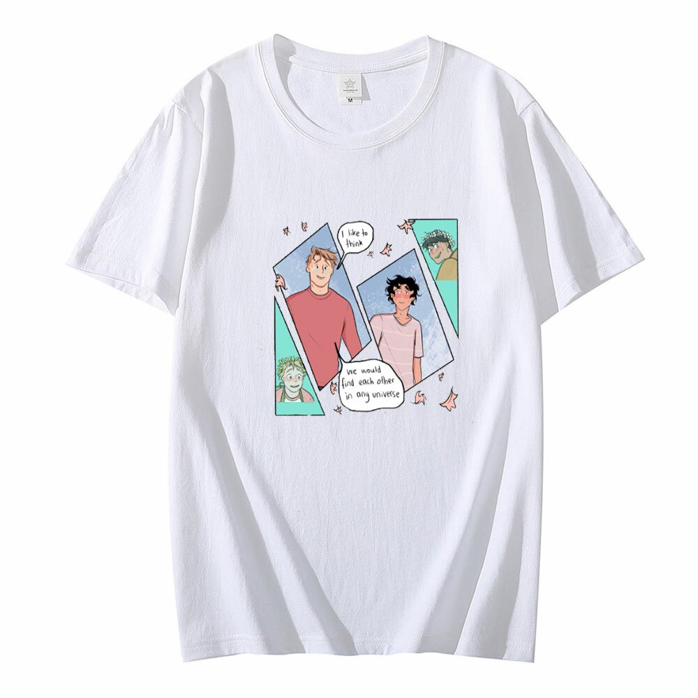 heartstopper gay anime tshirt men o neck short sleeve women tshirt harajuku oversized streetwear fashion summer clothes 6080