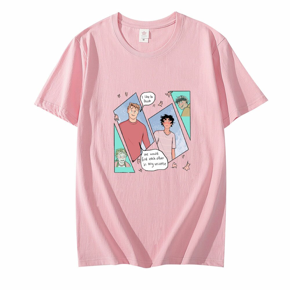 heartstopper gay anime tshirt men o neck short sleeve women tshirt harajuku oversized streetwear fashion summer clothes 7907
