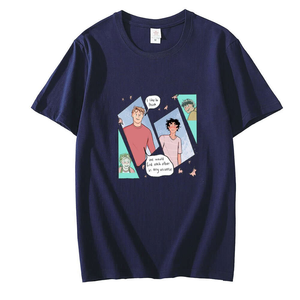 heartstopper gay anime tshirt men o neck short sleeve women tshirt harajuku oversized streetwear fashion summer clothes 8595