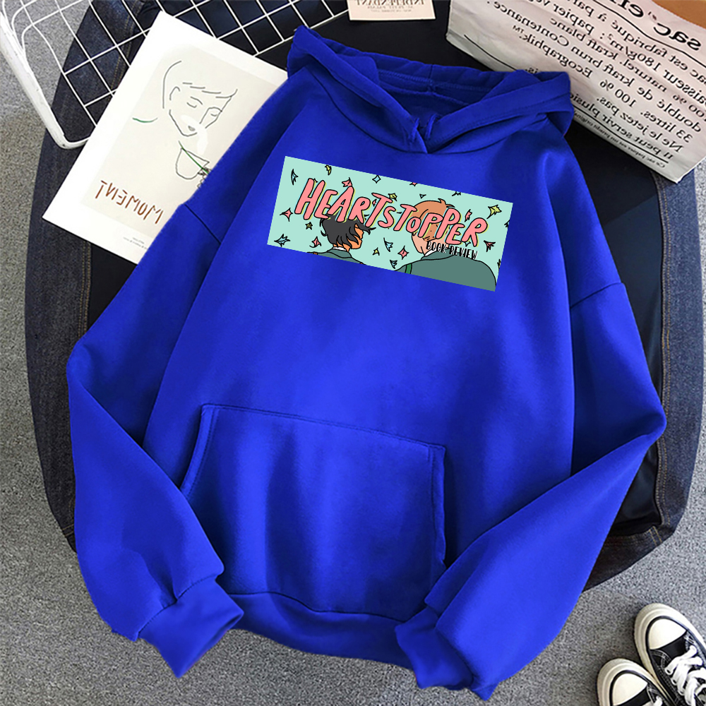 heartstopper graphic hoodies womenmen fleece sportswear anime tv show graphic streetwear fashion men's clothing pullovers 1791