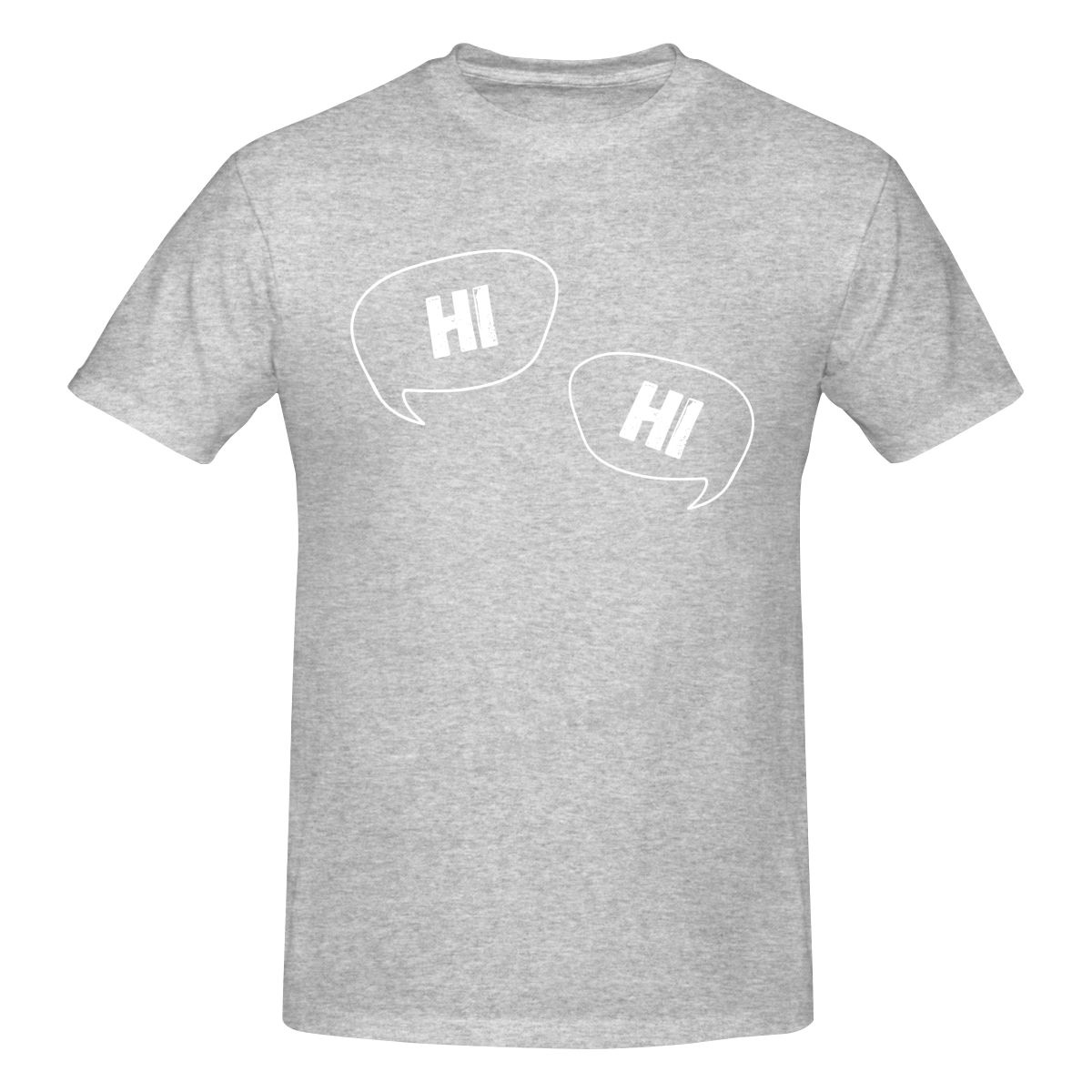 Heartstopper Hi Speech Bubble T Shirt Clothing Graphics Tshirt Short Sleeve Sweatshirt undershirt Unisex Shirt Tee