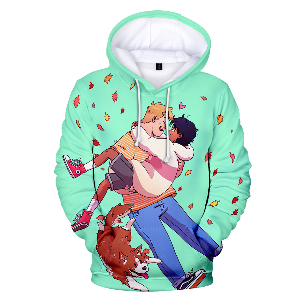 Heartstopper Hoodie Animation Long Sleeve Pullover Casual Clothes Breathable Sweatshirts Long Sleeved Top Unisex Unique