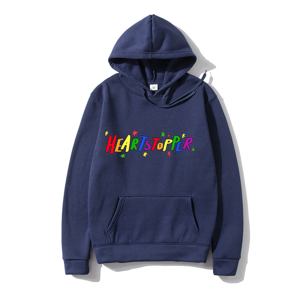 Heartstopper Hoodie Nick and Charlie Romance 2022 New TV Series Fans Gift Streetwear unisex Oversized hip hop style Sweatshirt