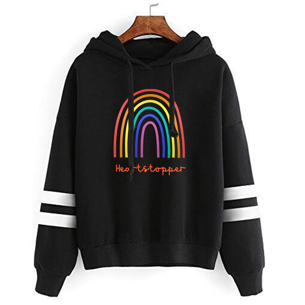 heartstopper hoodie sweatshirts 2022 new anime uk drama printed cool autumn winter letter pullovers  3992