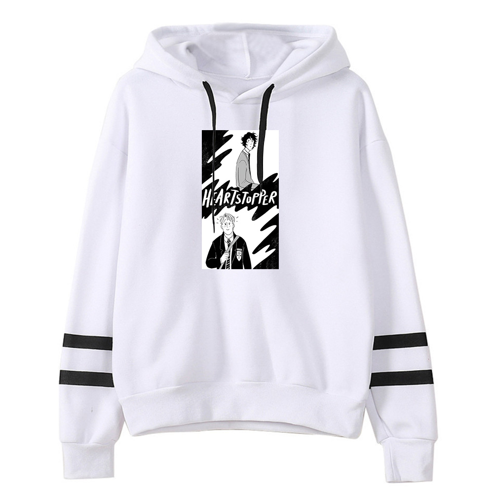 heartstopper hoodie sweatshirts 2022 new anime uk drama printed cool autumn winter letter pullovers  7650