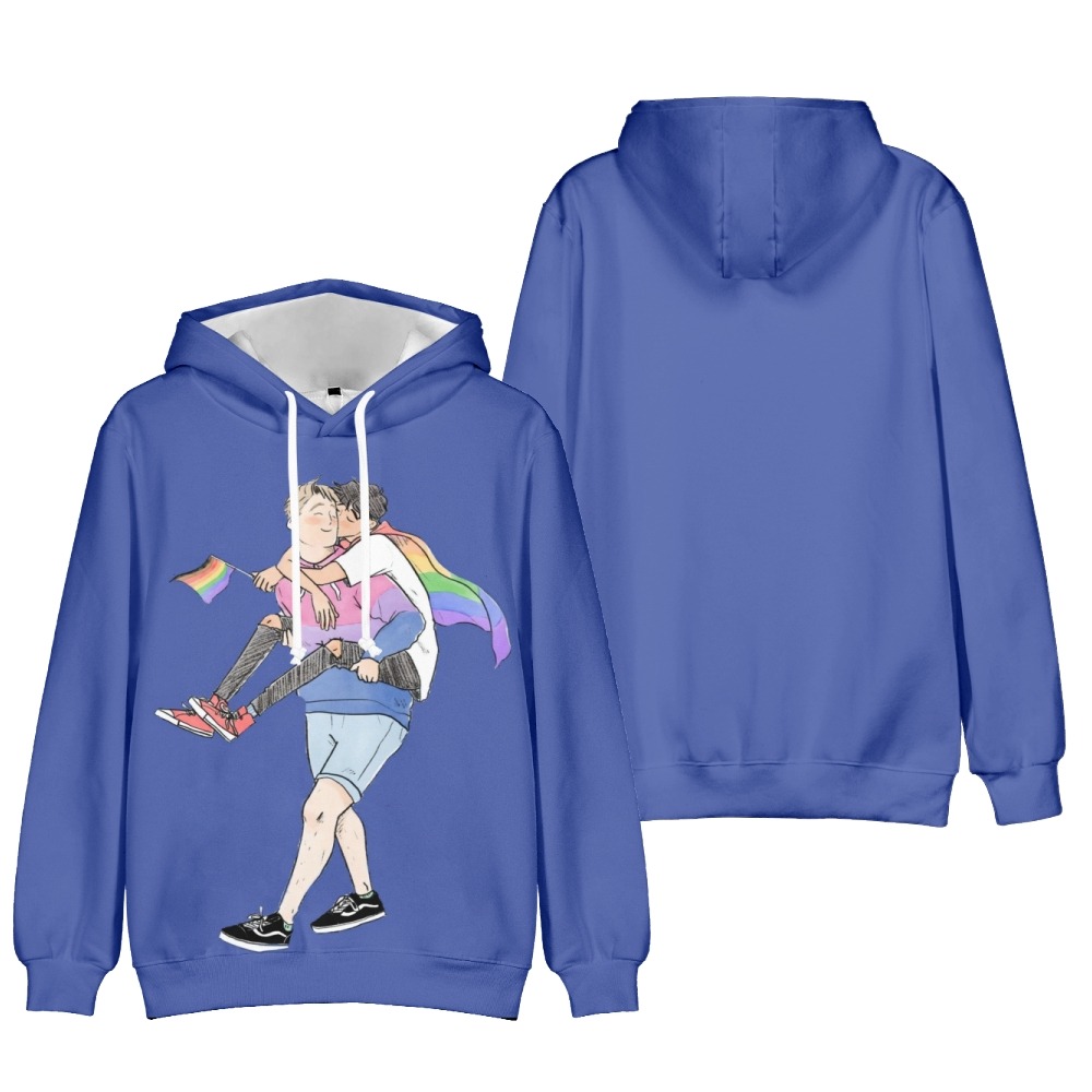 Heartstopper Hoodie Unisex Long Sleeve Men Women Sweatshirt Harajuku Streetwear 2022 Japan Anime 3D Clothes