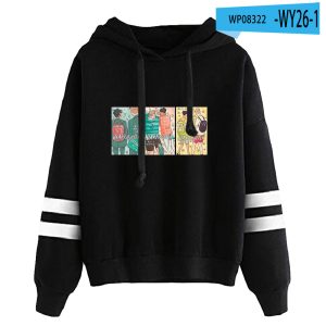 heartstopper hoodie unisex pocketless parallel bars sleeve woman man sweatshirts 2022 casual style funny clothes 6726