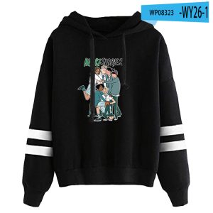 heartstopper hoodie unisex pocketless parallel bars sleeve woman man sweatshirts 2022 casual style funny clothes 7726