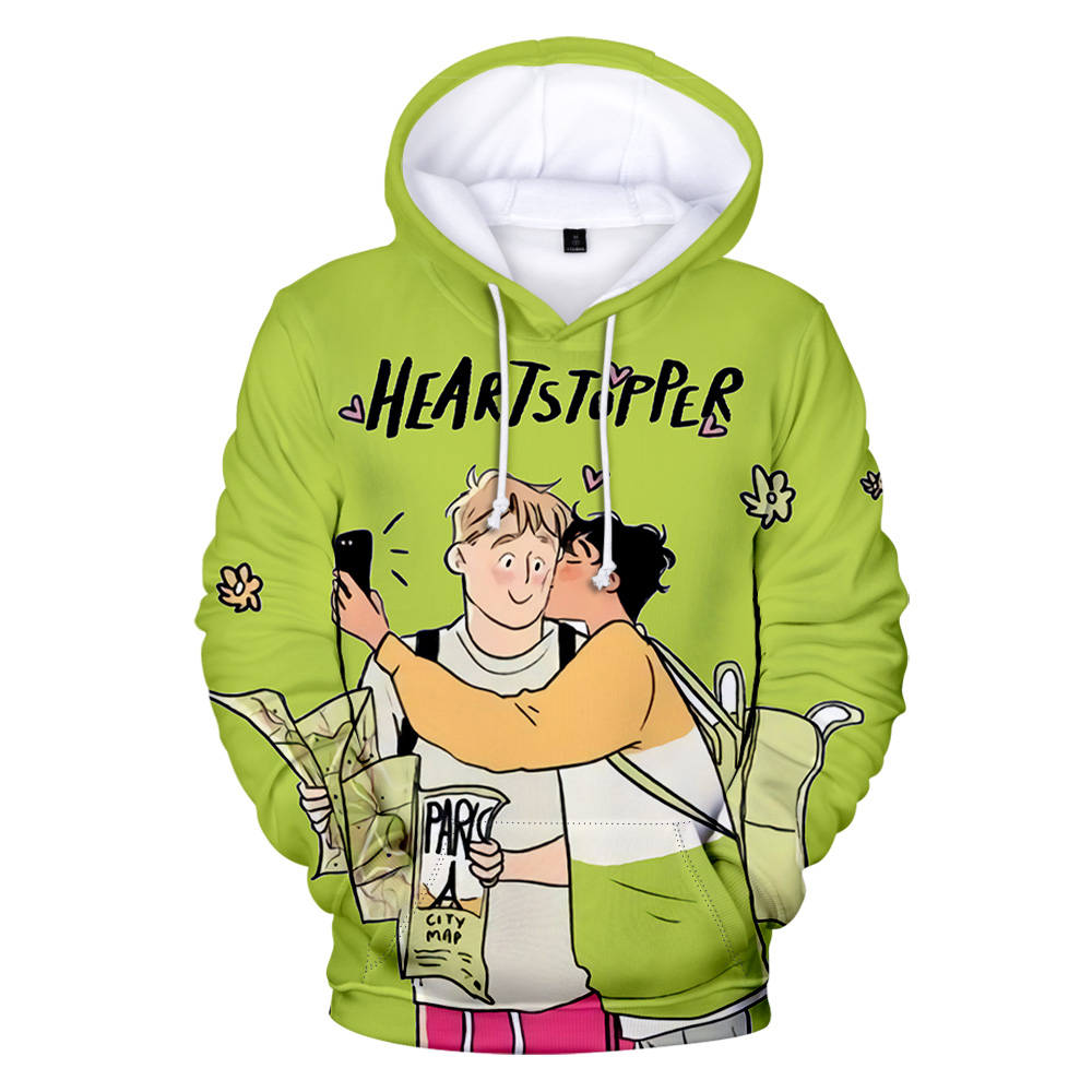 heartstopper hoodies 3d prints unisex fashion pullover sweatshirt casual streetwear tracksuit 3913