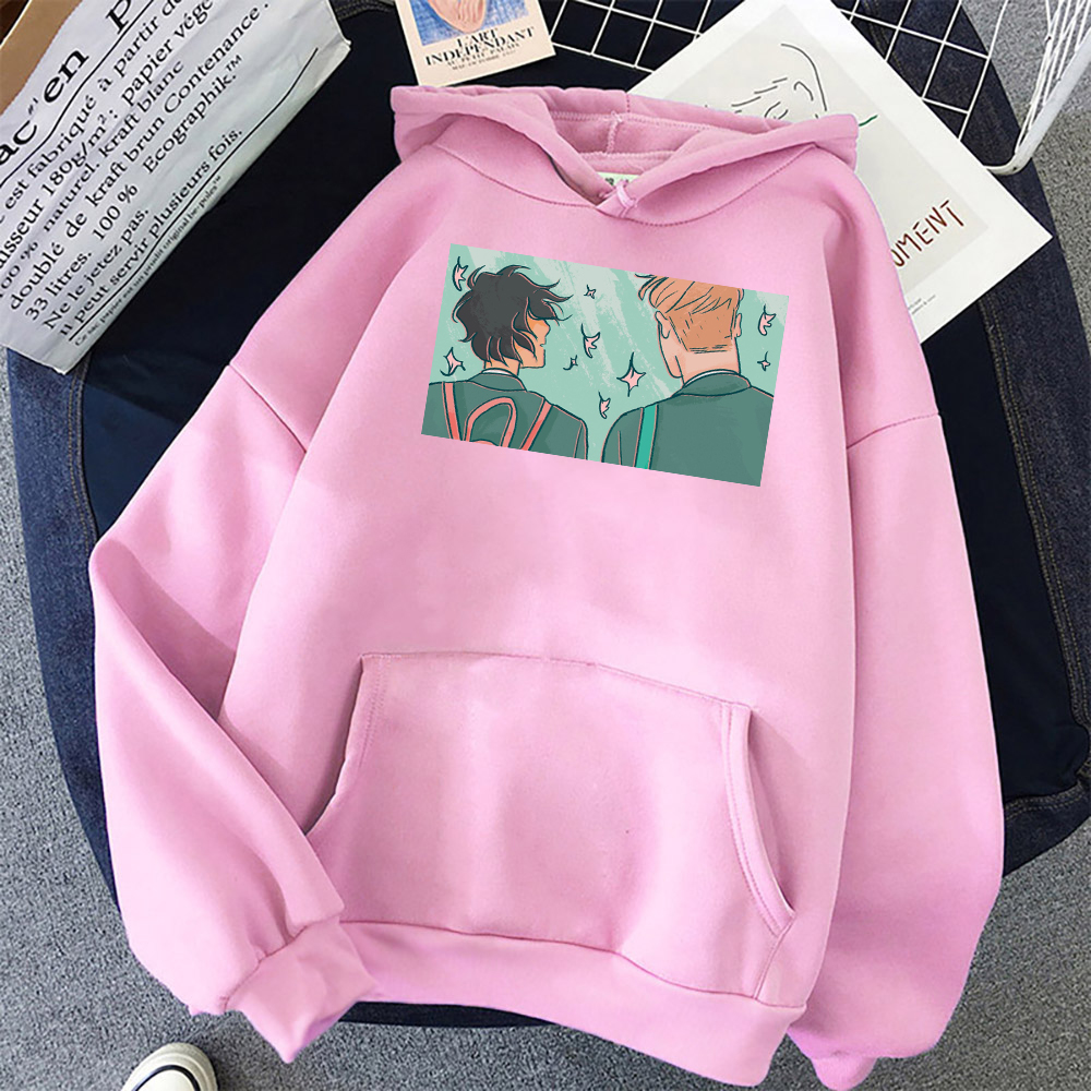 heartstopper hooodies fleece crewneck long sleeve men women sweatshirts 2022 casual style youthful hoodie fashion anime clothes 4552