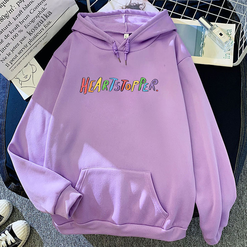 heartstopper manga hoodie menwomen harajuku kawaii charlie and nick hoodies women's anime graphic aesthetic pullover sweatshirt 2925