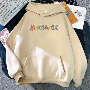 heartstopper manga hoodie menwomen harajuku kawaii charlie and nick hoodies women's anime graphic aesthetic pullover sweatshirt 6397