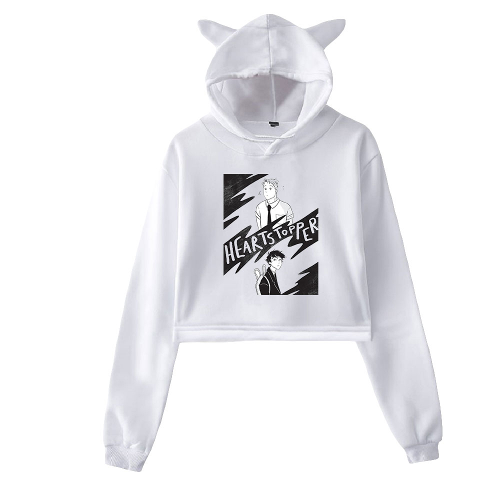 Heartstopper Manga new logo spring hoodie New logo Streetwear Printed Men Women hoodies sexy