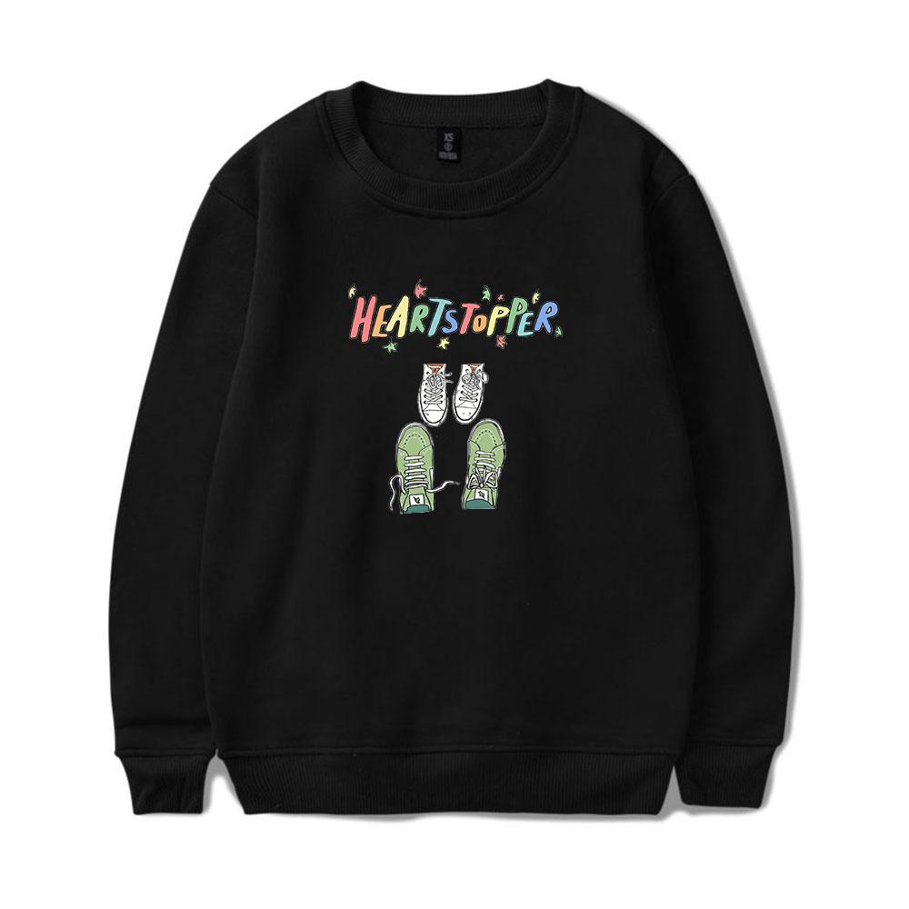 Heartstopper Mangam merch new 2D logo long Sleeve Men Women hoodie Harajuku Streetwear Clothes