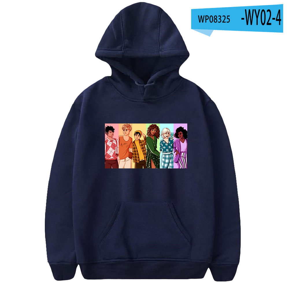 Heartstopper Merch Hoodie TV Series Tracksuit Harajuku Pullover Loose Clothes Unique Long Sleeve Casual Fashion Sweatshirt