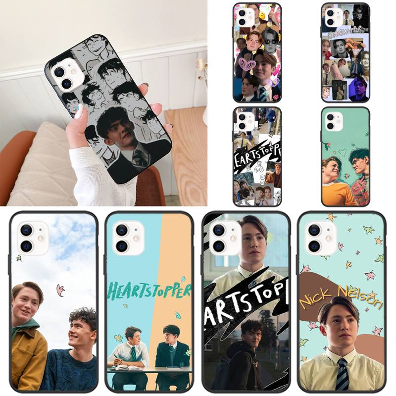 Heartstopper Nick And Charlie  Phone Case For iPhone 11 12 Mini 13 Pro XS Max X 8 7 6s Plus 5 SE XR Shell