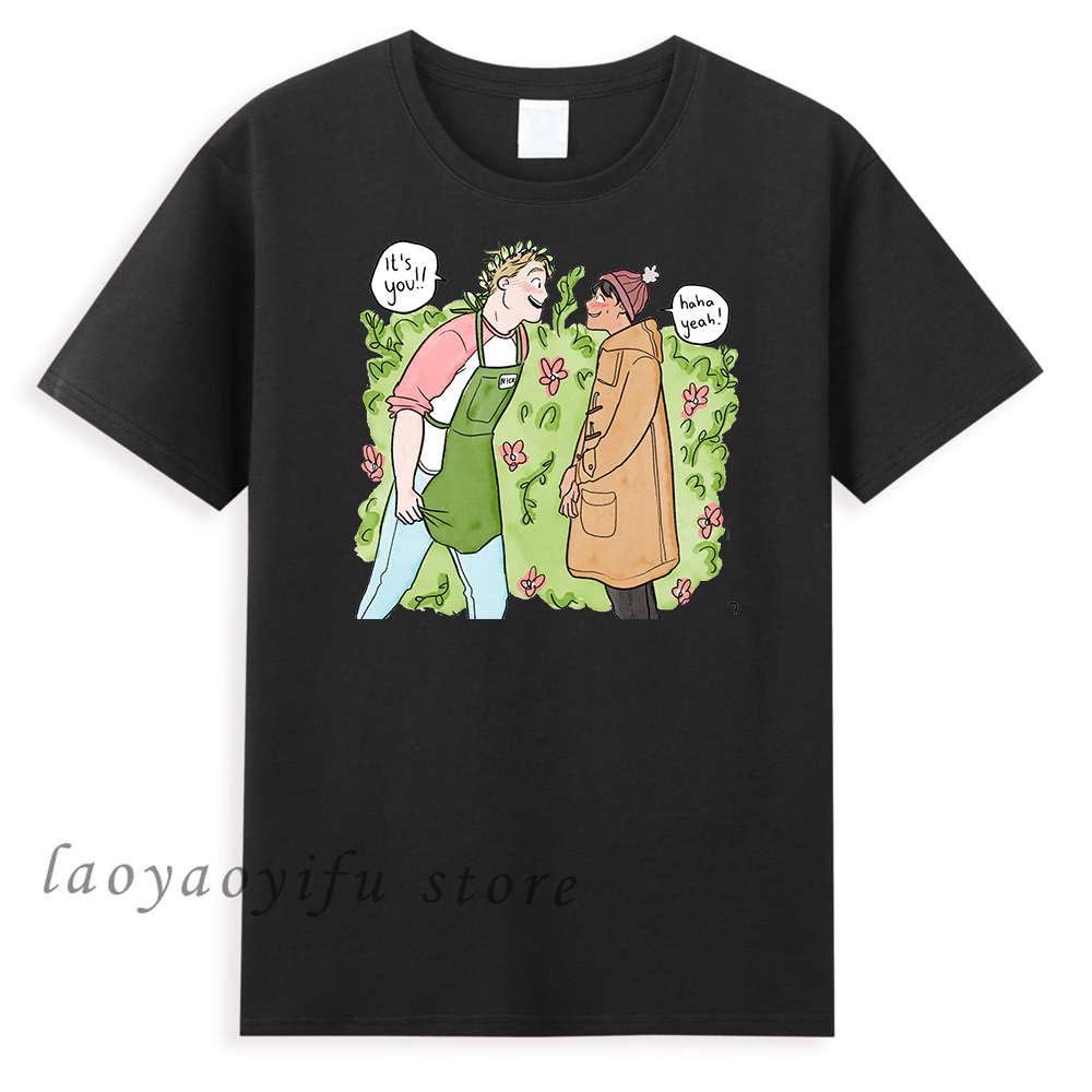 heartstopper nick and charlie anime shirt gay and lesbian fans graphic tshirt women men aesthetic ulzzang tee camisetas de mujer 6741
