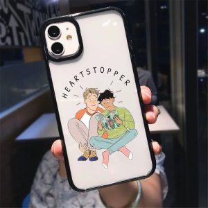 heartstopper phone case for 13 12 11 pro max mini 8 7 6 6s plus charlie nick for x xs xr se 2022 cover coque 5088