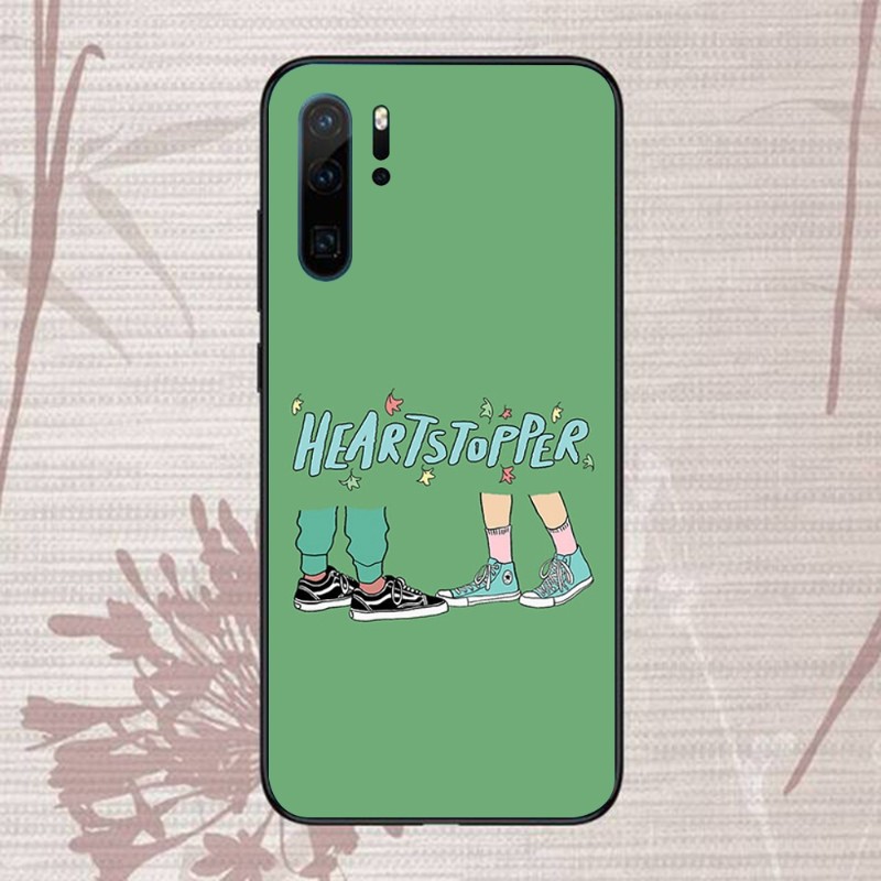 heartstopper phone case for huawei mate 40 30 20 10 pro lite nova 9 8 5t y7p y7 soft black phone cover 8261