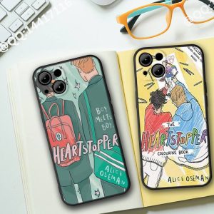 heartstopper phone case for iphone13 12 11 pro max x xr mini xs 7 8 6s plus se 2022 phone bj full coverage covers 4078